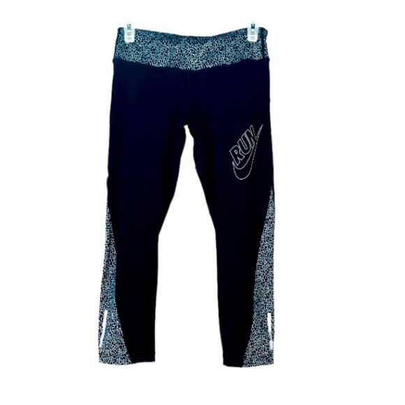 Nike Run Dri-Fit Capri Leggings S - Picture 1 of 7